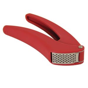 Easy Clean Garlic Press Red