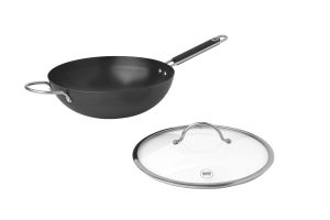 Essential Wok Skillet and Glass Wok Lid