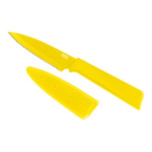 COLORI®+ paring knife serrated yellow