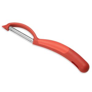 Piranha Swivel Peeler - Red