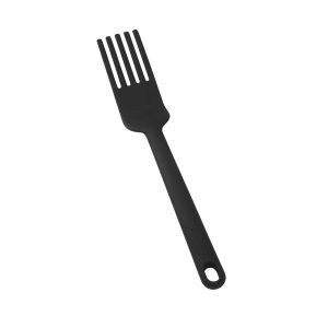 SILICONE WHISKING FORK Black