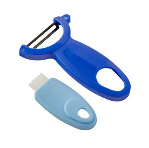 Swiss Easy Clean Peeler Blue