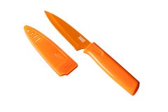 Paring Knife Colori Serrated, Orange - Bulk